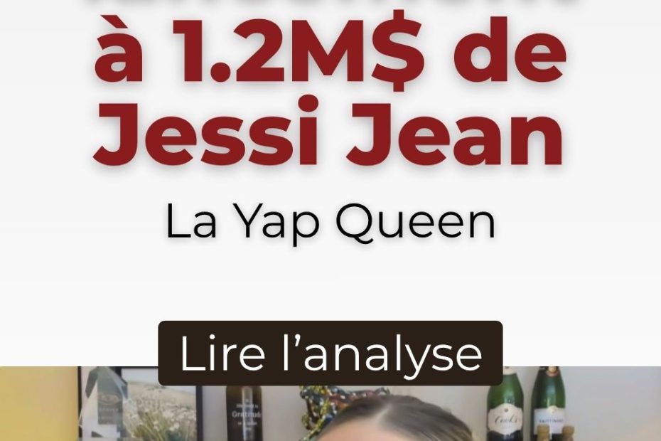 Analyse du lancement à 1.2 millions de dollars de Jessi Jean